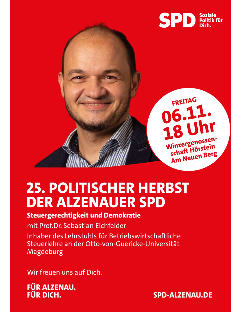 25.Politischer Herbst der SPD Alzenau